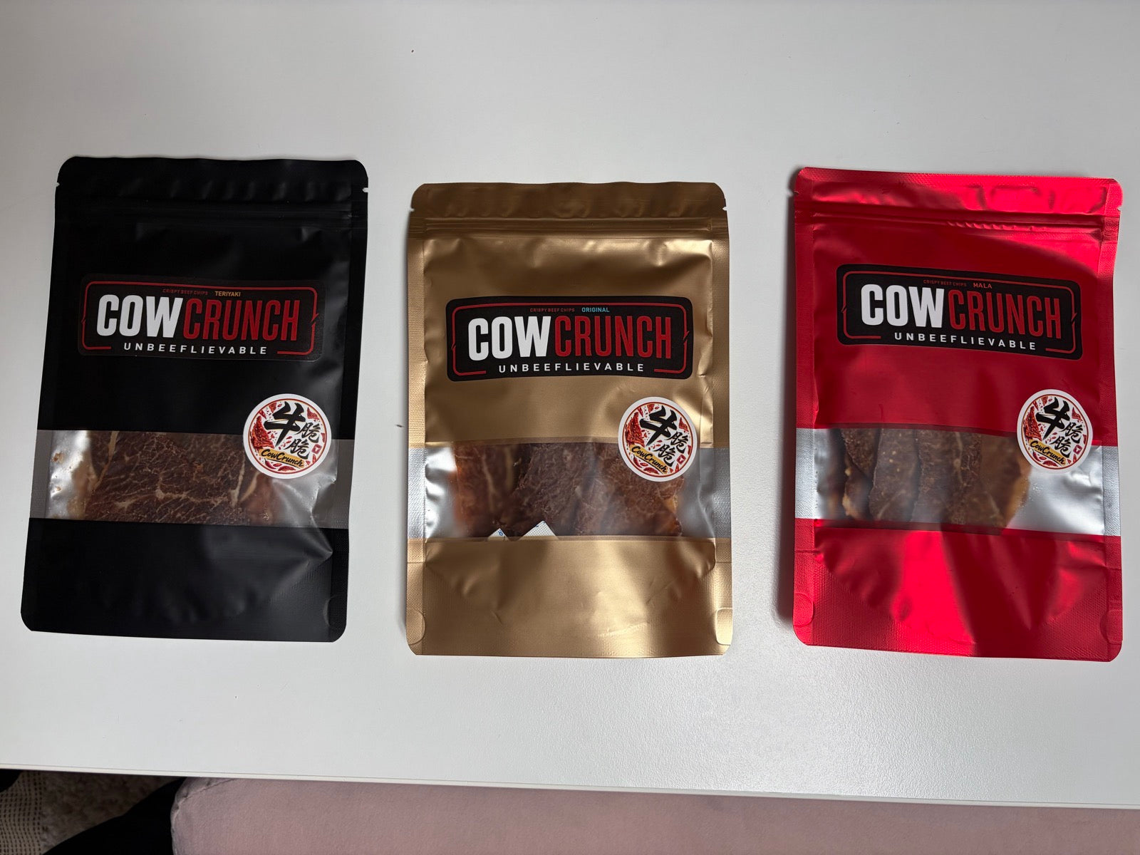 CowCrunch beef chips